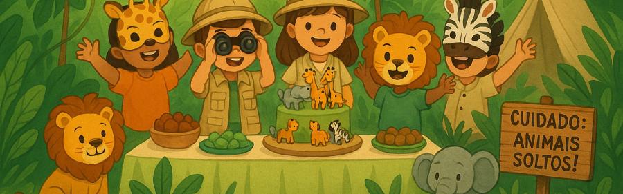 Como Fazer uma Festa Safari Infantil Inesquecível