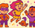 Escolha o tema de super-herói para sua festa infantil
